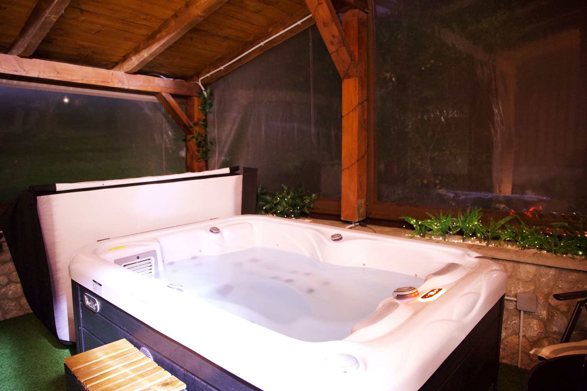 Jakuzzi télen